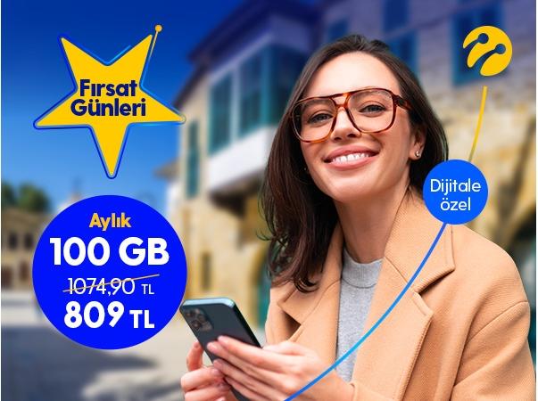 Aylık 100 GB İnternet