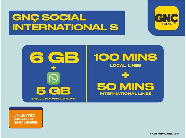 GNC Social International Package S