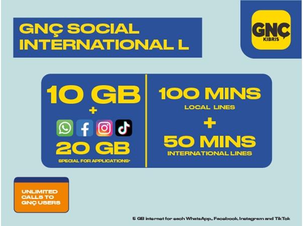 GNC Social International Package L GNC Social International Package L