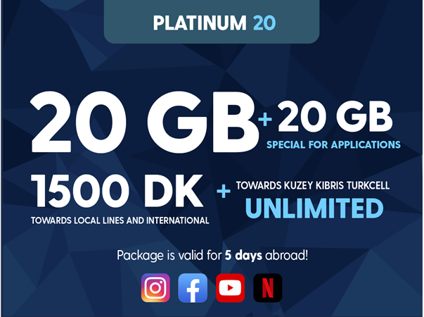 Platinum 20GB Package Platinum 20GB Package