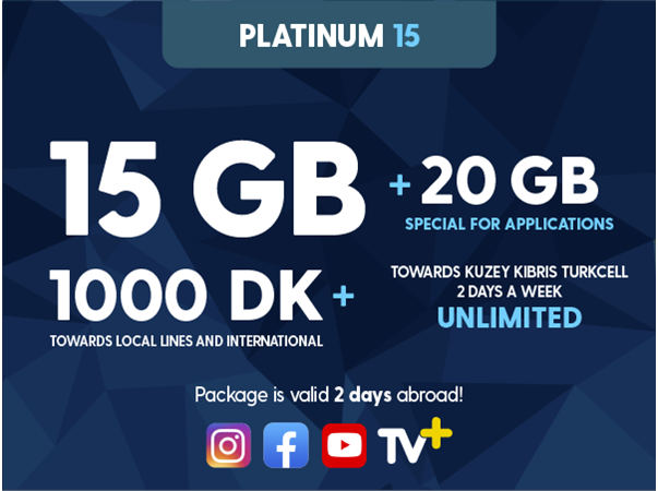 Platinum 15GB Package