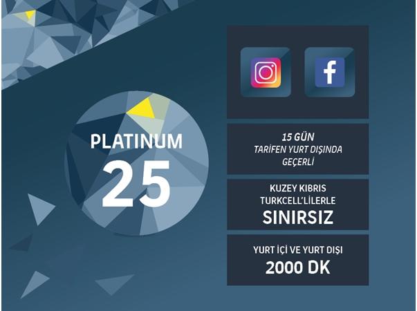 Platinum 25GB Paketi Platinum 25GB Paketi