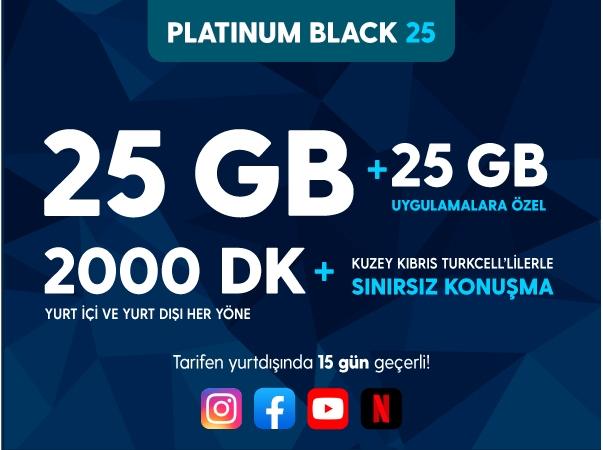 Platinum 25GB Paketi Platinum 25GB Paketi