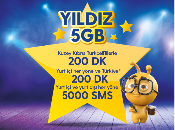 Yıldız 5GB Paketi Yıldız 5GB Paketi