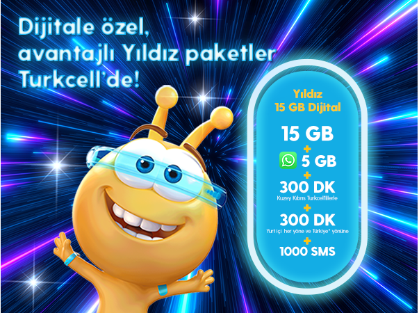 Yıldız 15GB Paketi Yıldız 15GB Paketi
