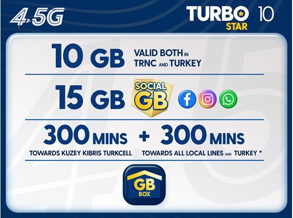 Turbo Star 10GB Package