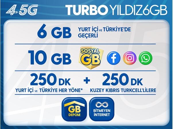 Turbo Yıldız 6GB Paketi