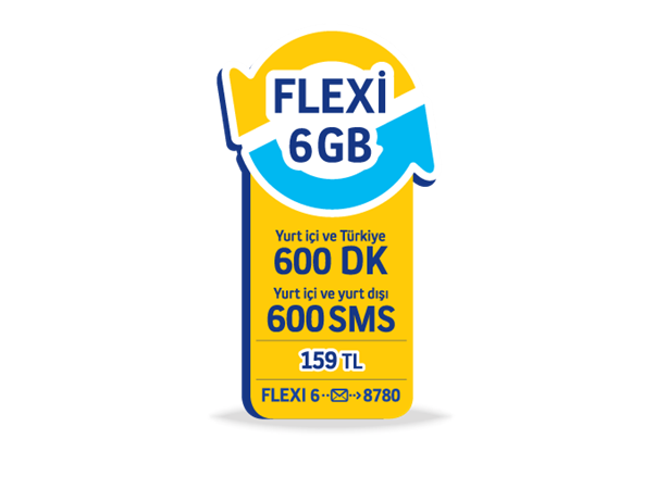 Flexi 6GB Paketi Flexi 6GB Paketi