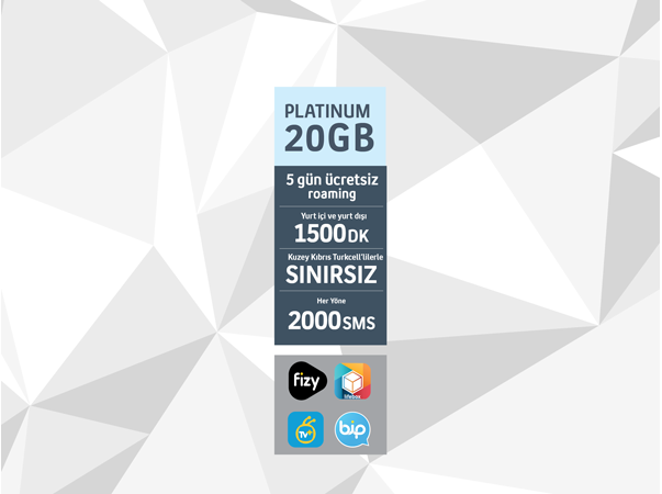 Platinum 20GB Paketi Platinum 20GB Paketi