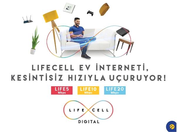 Lifecell Ev İnterneti 10Mbps Lifecell Ev İnterneti 10Mbps