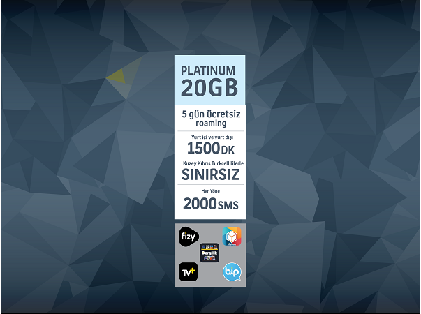 Platinum 20GB Paketi Platinum 20GB Paketi
