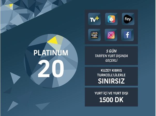 Platinum 20GB Paketi Platinum 20GB Paketi