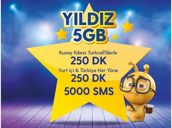 Yıldız 5GB Paketi Yıldız 5GB Paketi