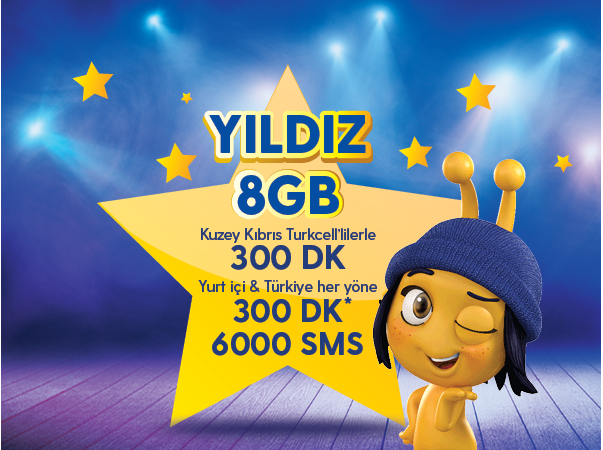 Yıldız 8GB Paketi Yıldız 8GB Paketi