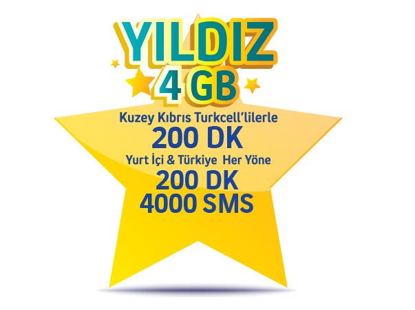 Yıldız 4GB Paketi Yıldız 4GB Paketi