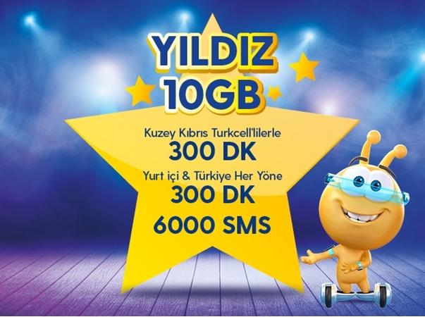 Yıldız 10GB Paketi Yıldız 10GB Paketi